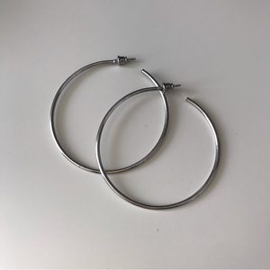 2 for 20$ | Big silver hoops